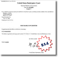 bankruptcy discharge records